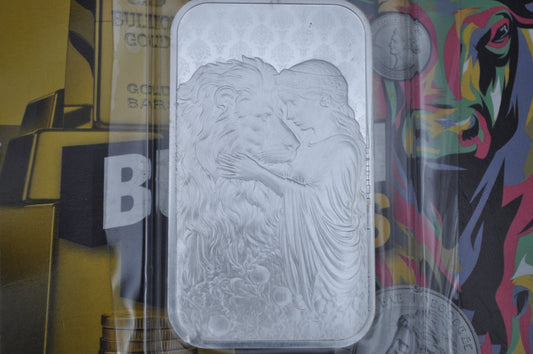 1oz Silver Bar – Una and the Lion | .999 Fine Silver