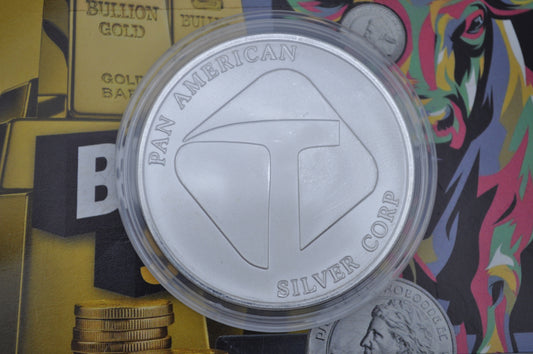 1oz Silver Round – Pan American Silver Corp | .999 Fine Silver