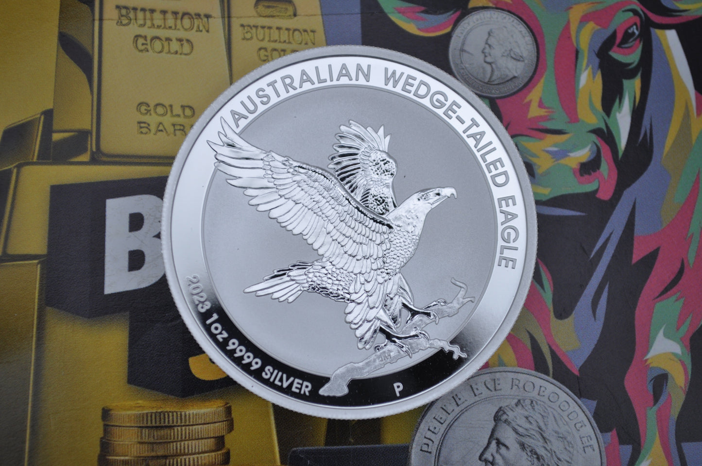 2023 1oz Silver Australian Wedge-Tailed Eagle | Perth Mint | .9999 Fine Silver