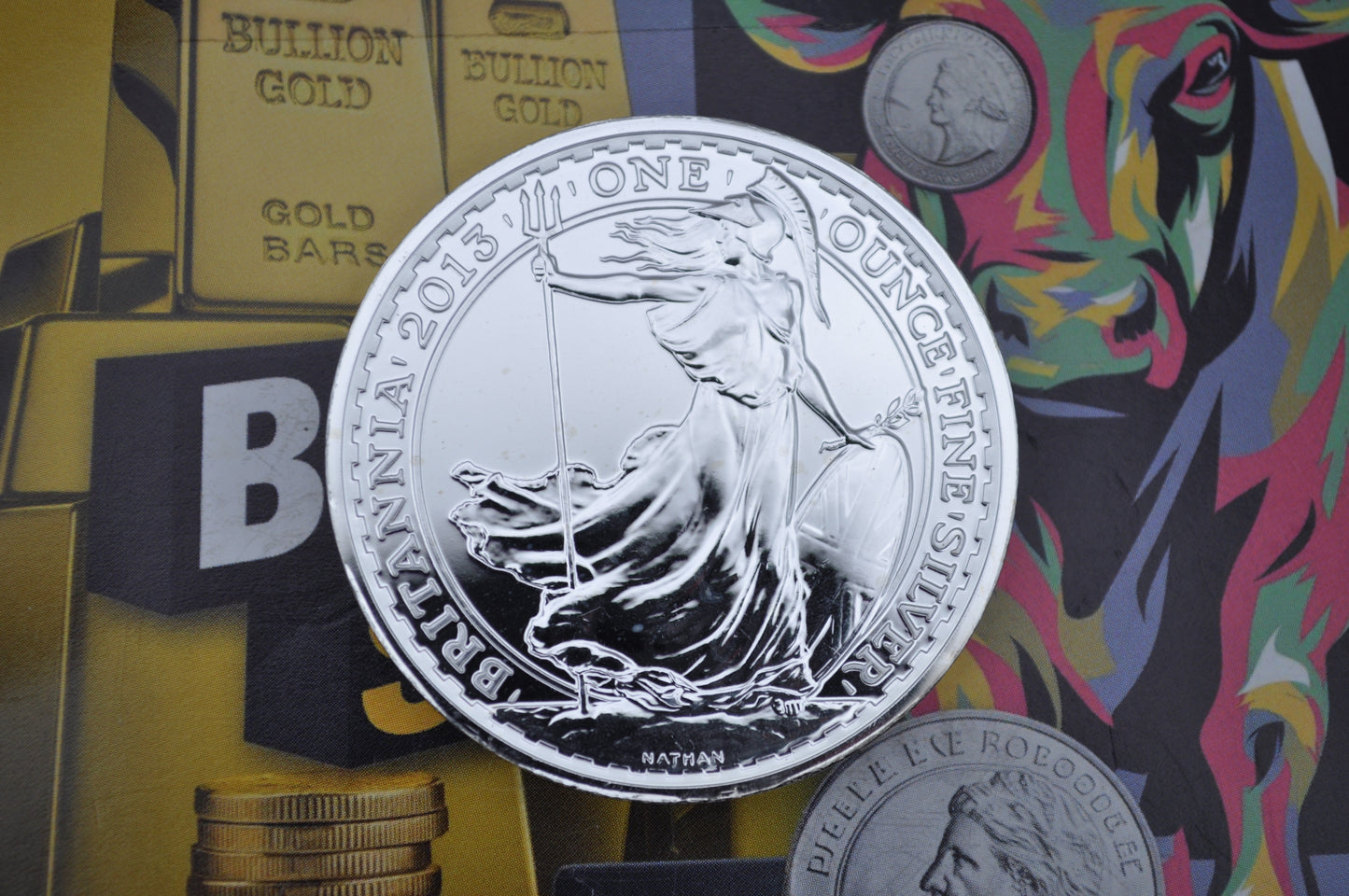 2013 1oz Silver Britannia – Snake Privy Mark | The Royal Mint | .999 Fine Silver