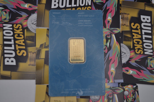 5g Gold Bar – "A Little Piece of Treasure" | The Royal Mint | .9999 Fine Gold