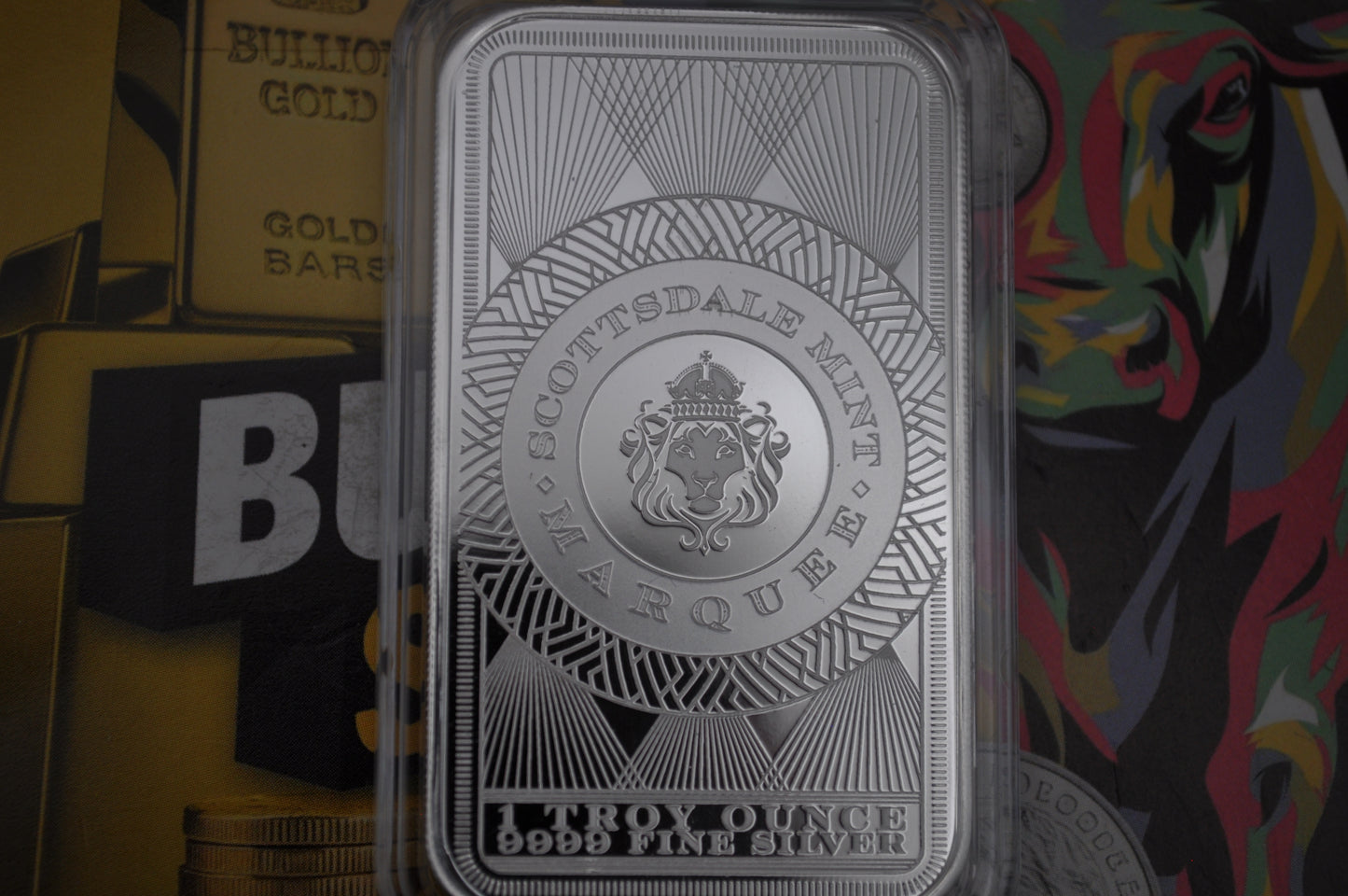 1oz Silver Bar – Scottsdale Mint “Marquee” | .999 Fine Silver