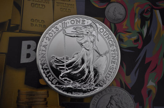 2013 1oz Silver Britannia Coin