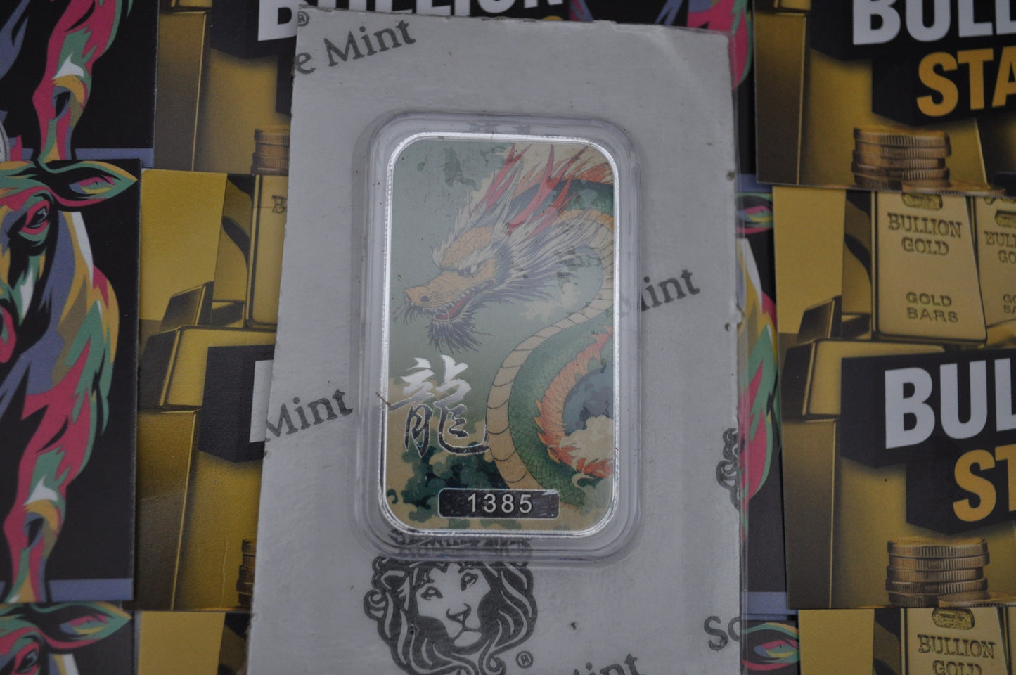 1oz Silver Dragon Bar “Tiānyì” – Scottsdale Mint | .999 Fine Silver | Sealed in OMP