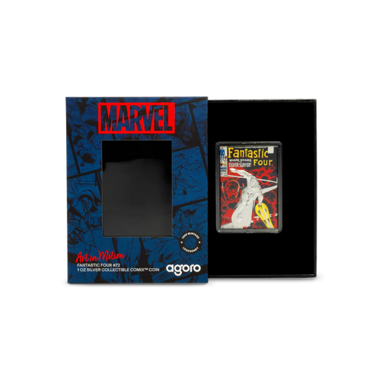 Marvel: Art in Motion – Fantastic Four #72 1oz Silver Comix Coin