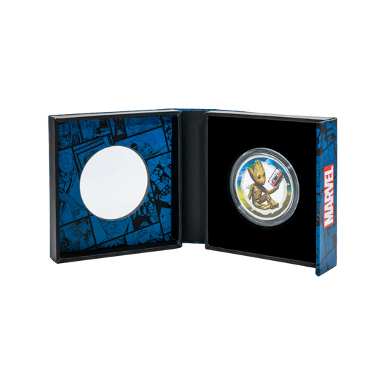 Marvel: Guardians of the Galaxy – Groot 1oz Silver Coin
